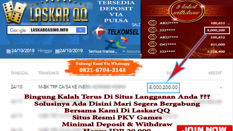 LaskarQQ Situs Poker Online Terpercaya & Teraman