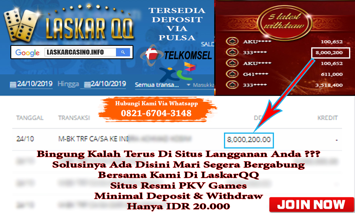 LaskarQQ Situs Poker Online Terpercaya & Teraman