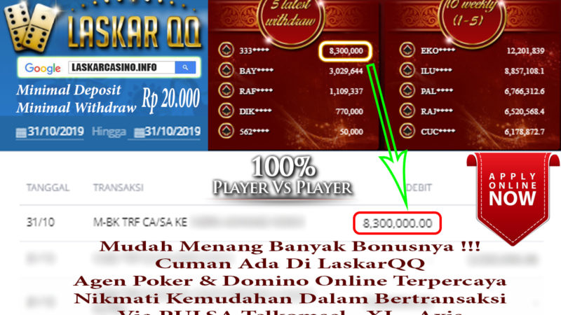 Situs Poker Andalan Hanya Di LaskarQQ