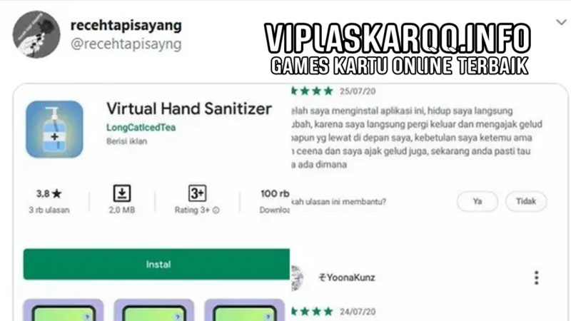 Viral Aplikasi Hand Sanitizer Virtual, Warganet: Cara Pakainya Gimana?